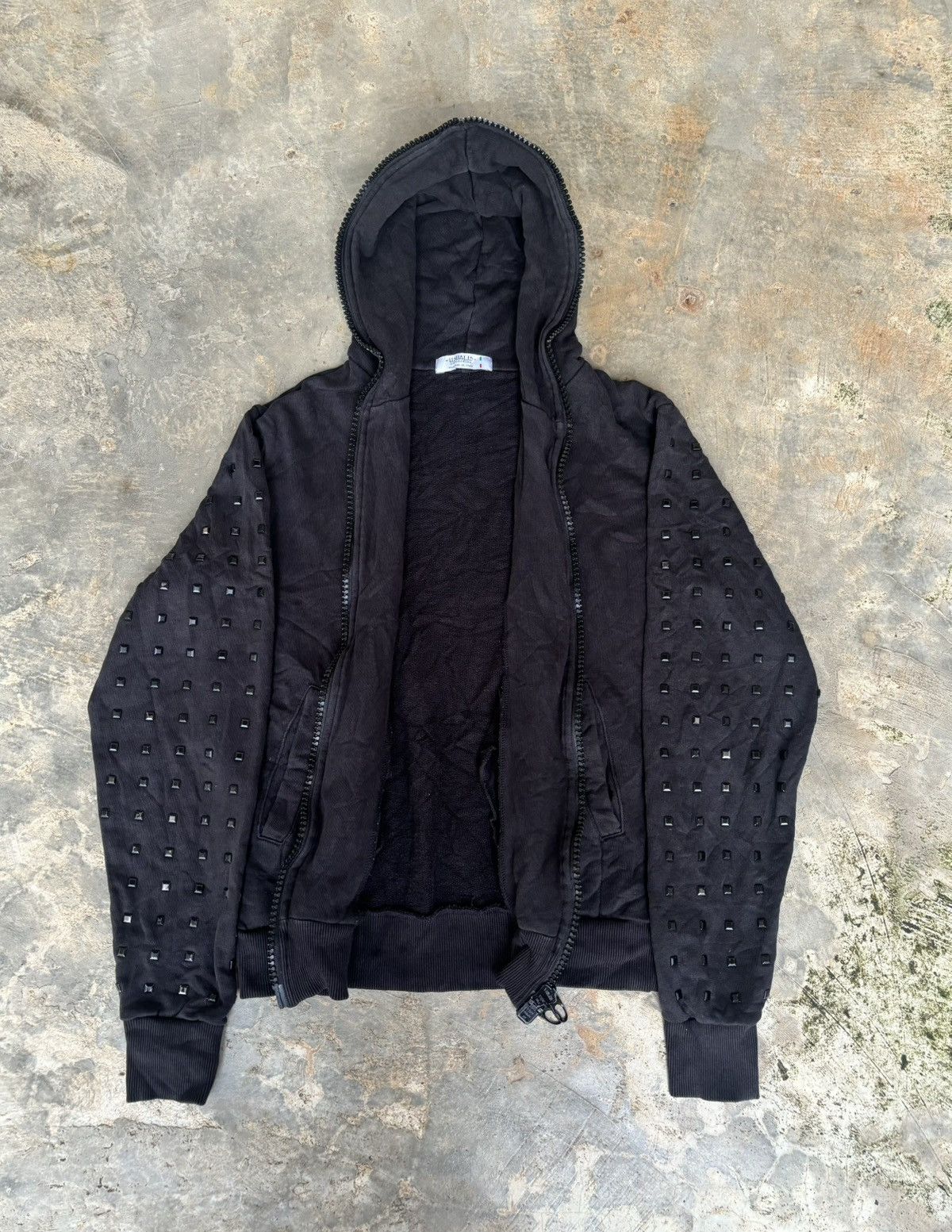 Other Y2k Studded Usualis Ifsixwasnine Lgb Style Zip Hoodie Size US M / EU 48-50 / 2 - 2 Thumbnail