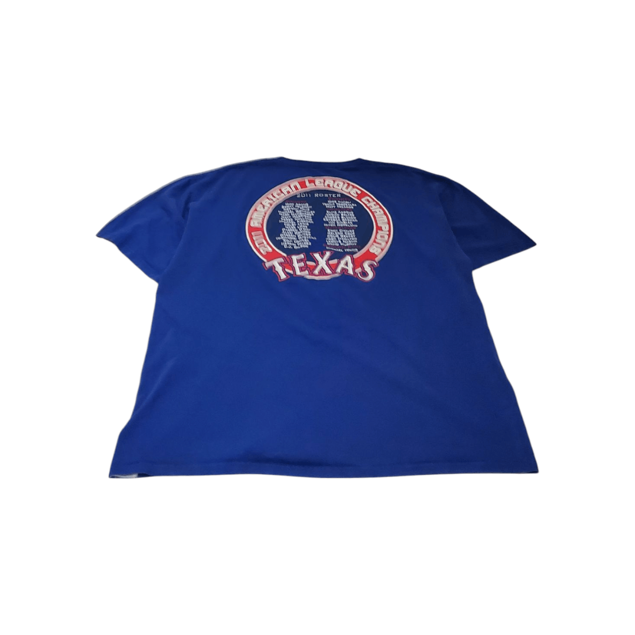 MLB × Vintage 2011 Texas Rangers Division Champions T-Shirt Size US XXL / EU 58 / 5 - 4 Thumbnail