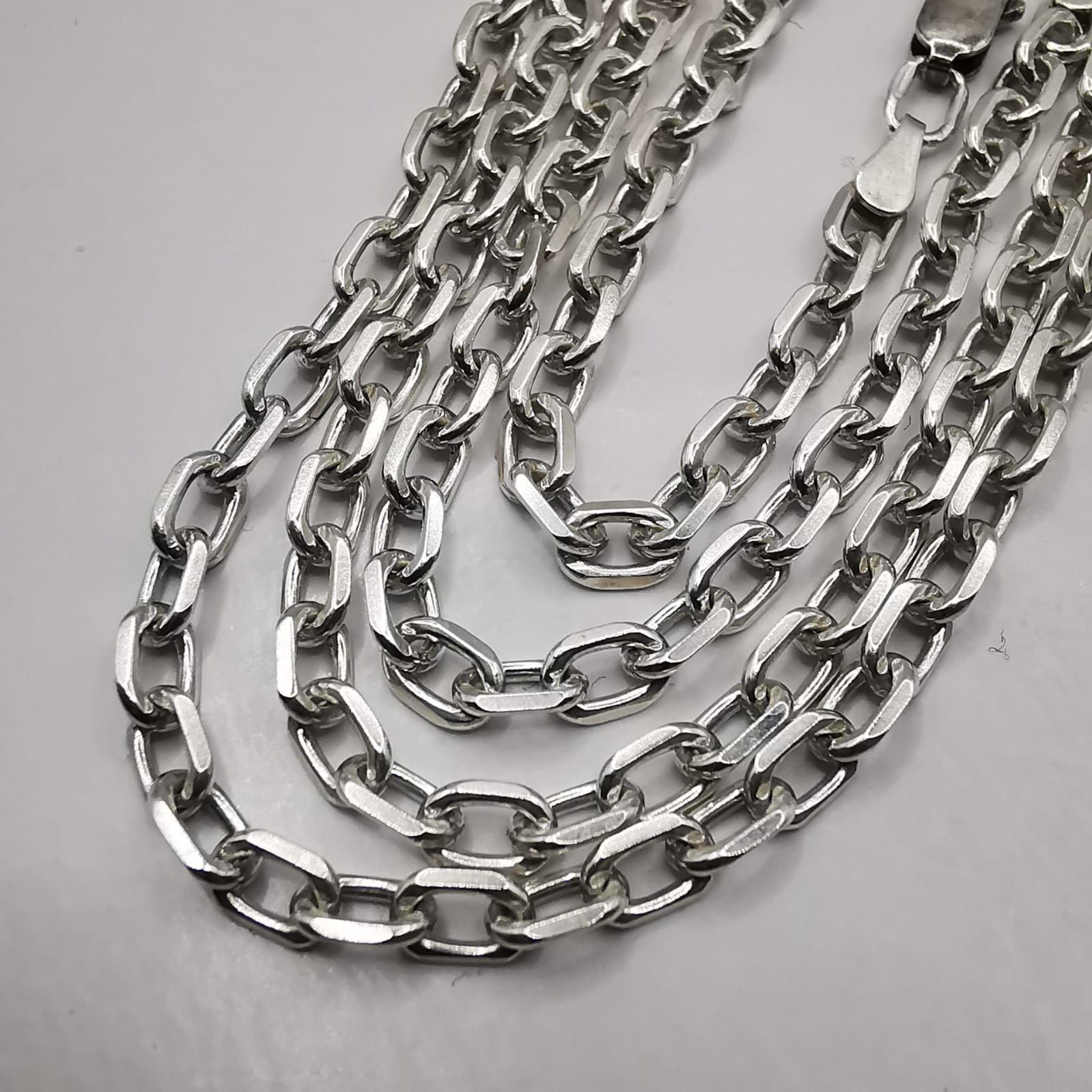 Vintage Vintage Jewelry Chain Necklece,925 Sterling Silver 13,31g Size ONE SIZE - 2 Thumbnail