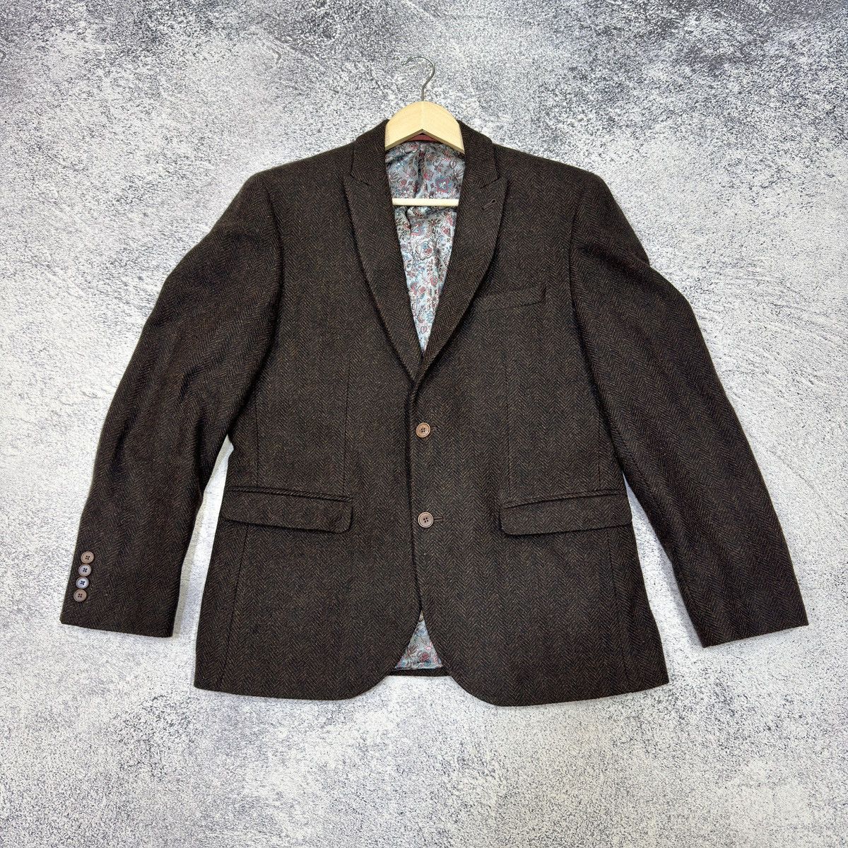 NEXT Next Wool Blazer 42/107cm Slim Fit Size 42S - 1 Thumbnail