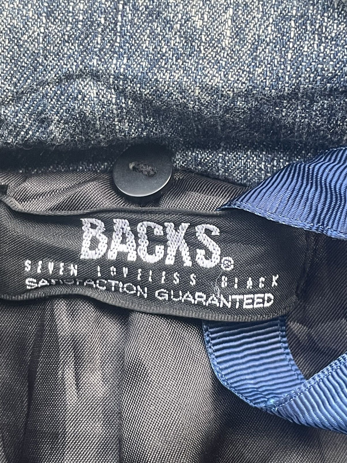 Japanese Brand Backs Denim Parka Jacket Size S / US 4 / IT 40 - 11 Thumbnail