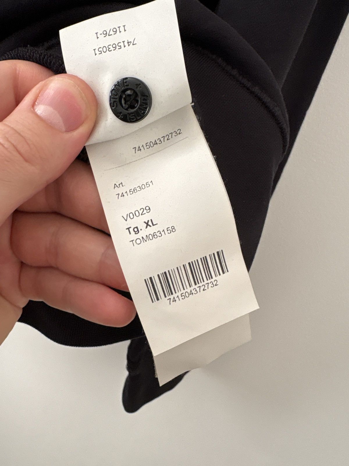 Stone Island Stone Island Garment Dyed Crew Sweatshirt Black XL Size US XL / EU 56 / 4 - 10 Thumbnail