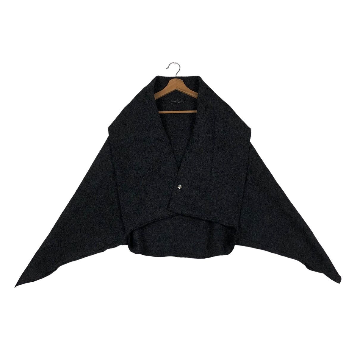 Japanese Brand 🔥CROPPED WOOL BIKER JACKET DOUBLE LAYER HIROKO HAYASHI Size US M / EU 48-50 / 2 - 7 Thumbnail