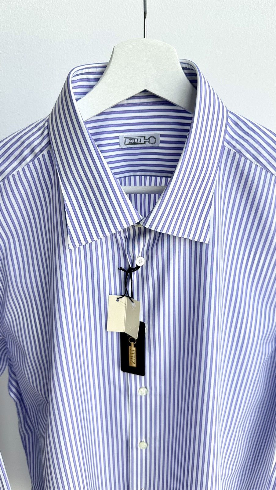 Zilli Men's shirt ZILLI Size US XL / EU 56 / 4 - 3 Thumbnail