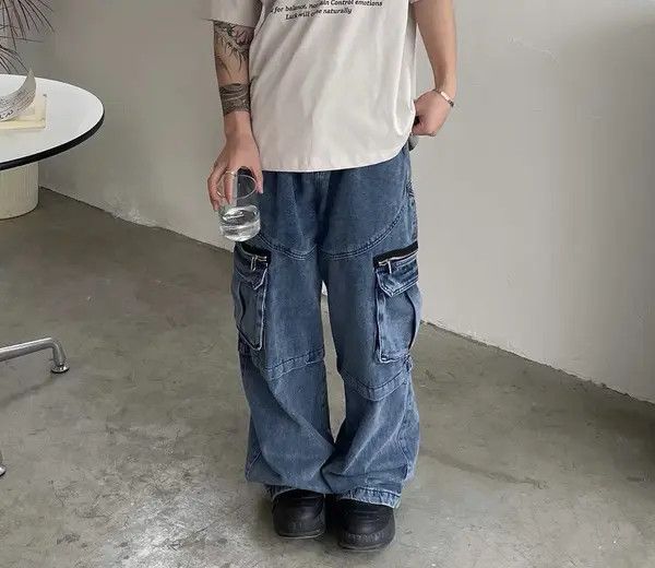 Japanese Brand Retro punk pants Size US 31 - 4 Thumbnail