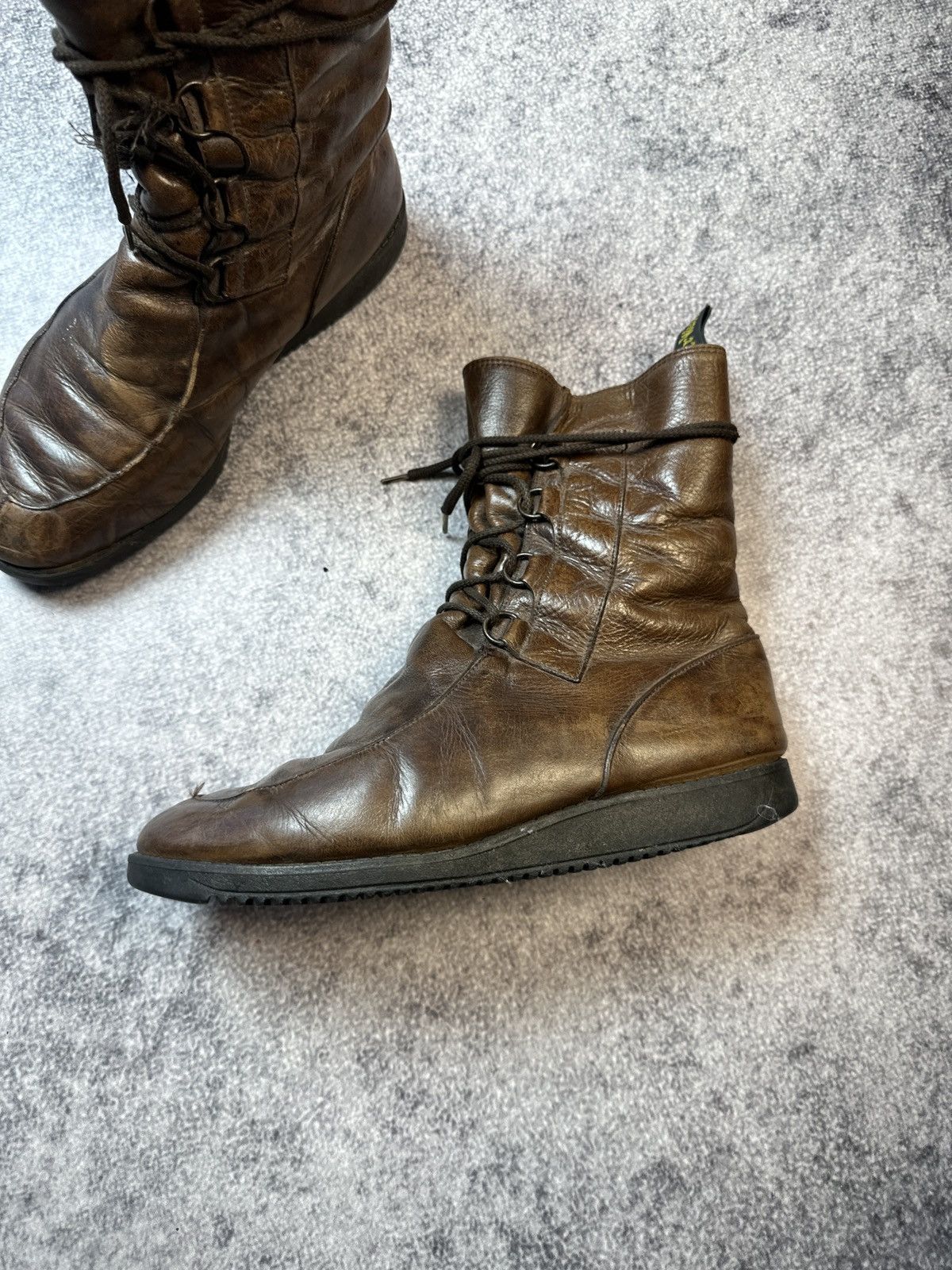 Other Y2K Leather Casual Boots Avant Garde Streetwear Rare Opium 9 Size US 9 / EU 42 - 3 Thumbnail