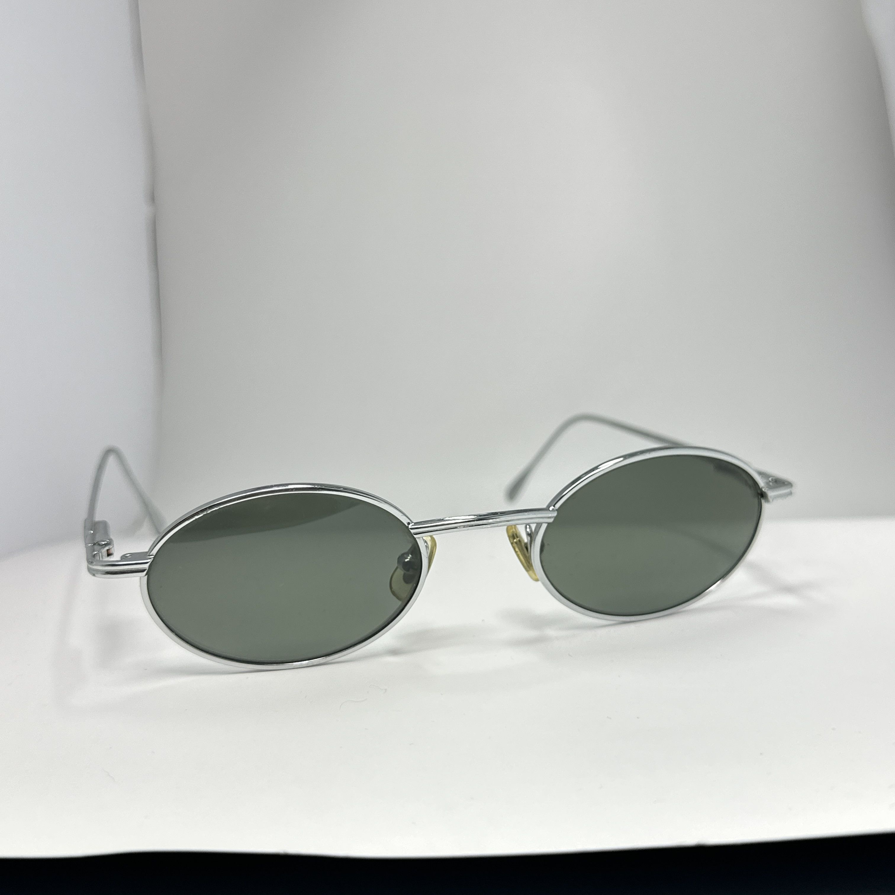 Fossil Vintage Fossil Oval Metal Frame Sunglasses 00s Size ONE SIZE - 3 Thumbnail