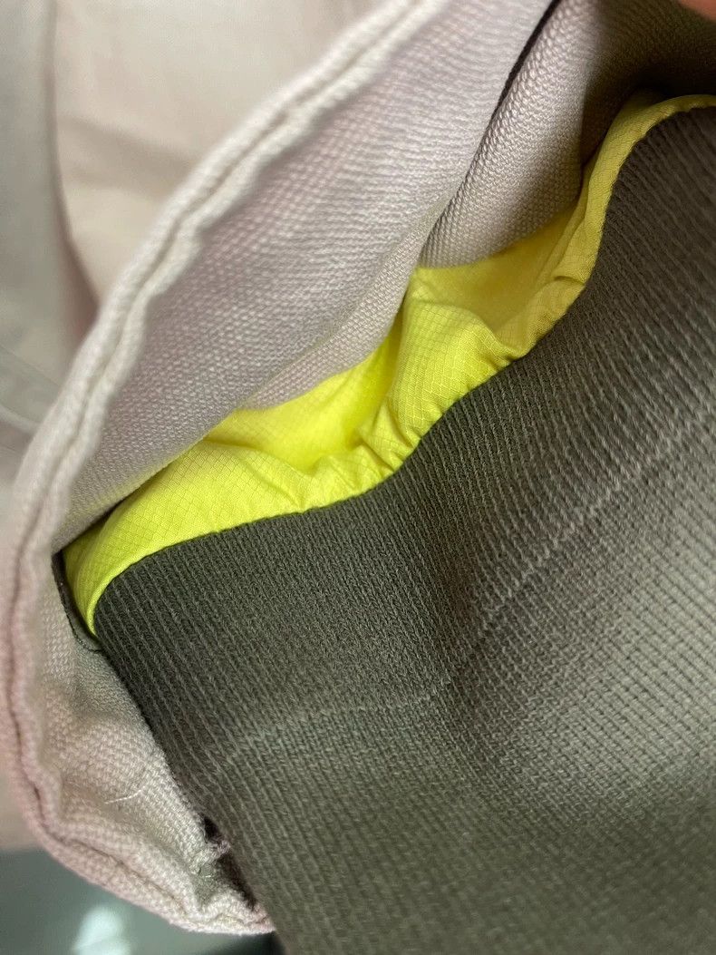 Acne Studios Acne Studios Grey leather logo drawstring loose coat Size S / US 4 / IT 40 - 3 Thumbnail