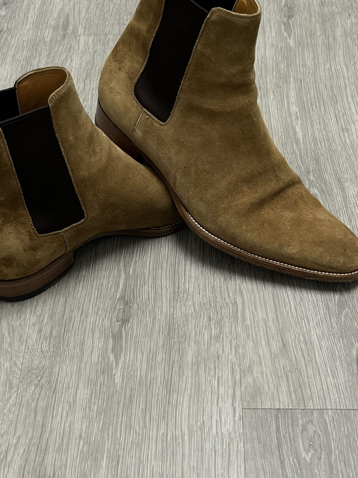 Saint Laurent Paris Wyatt Chelsea Boot Size US 8.5 EU 41.5 Size US 8.5 / EU 41-42 - 16 Thumbnail