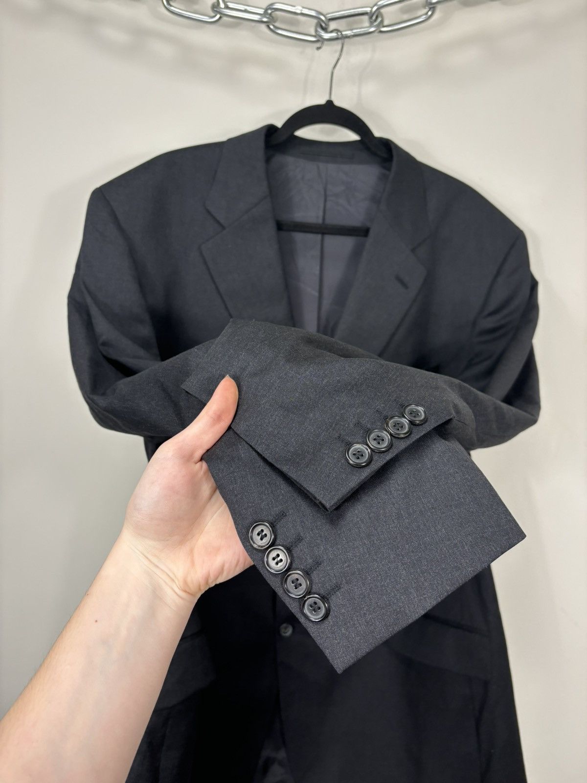 Hugo Boss Hugo Boss 2-Piece Men’s Da Vinci Classic Formal Wool Suit Size 48R - 9 Thumbnail