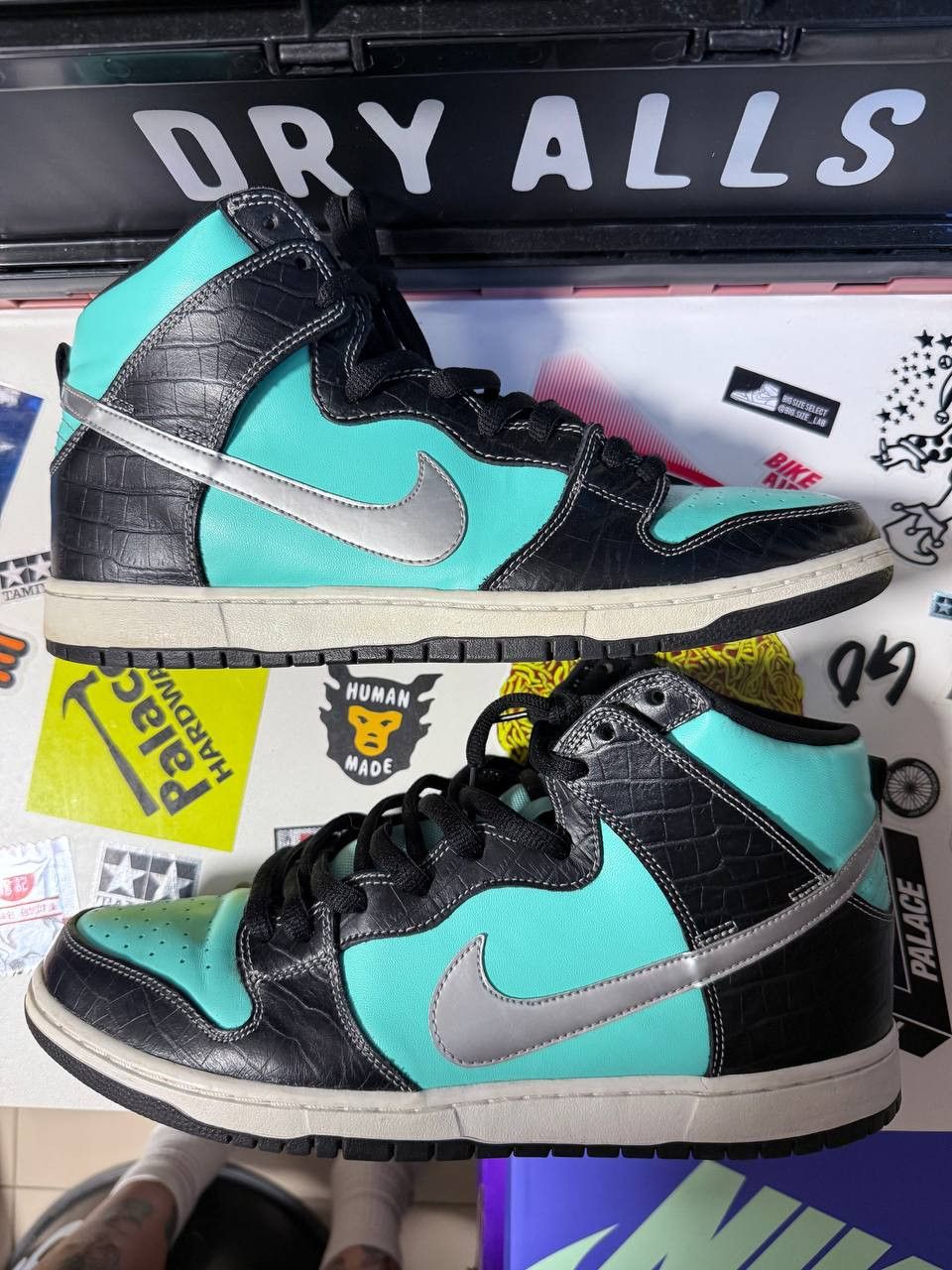 Nike Nike SB Dunk High Diamond Supply Co. (2014) Size US 13 / EU 46 - 2 Thumbnail