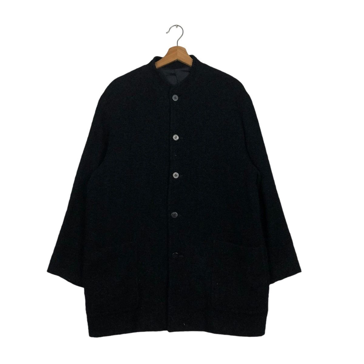 Japanese Brand 🔥VINTAGE CHORE WOOL BUTTON JACKET JURGEN LEHL JAPAN Size US M / EU 48-50 / 2 - 3 Thumbnail