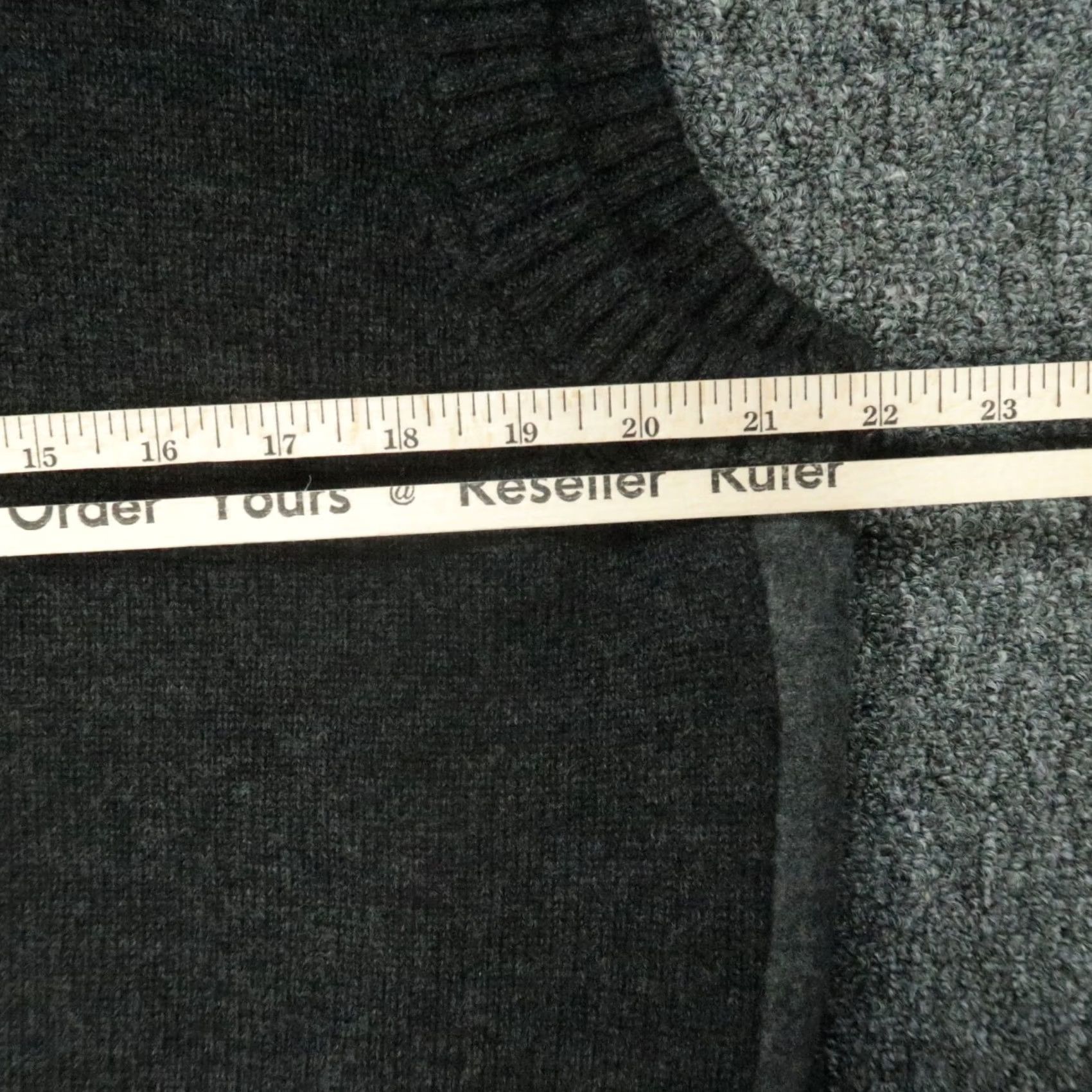 Neiman Marcus VINTAGE Neiman Marcus Vest Men XL Gray Wool Cashmere Full Zip Pockets Sweater VTG Size US XL / EU 56 / 4 - 7 Thumbnail