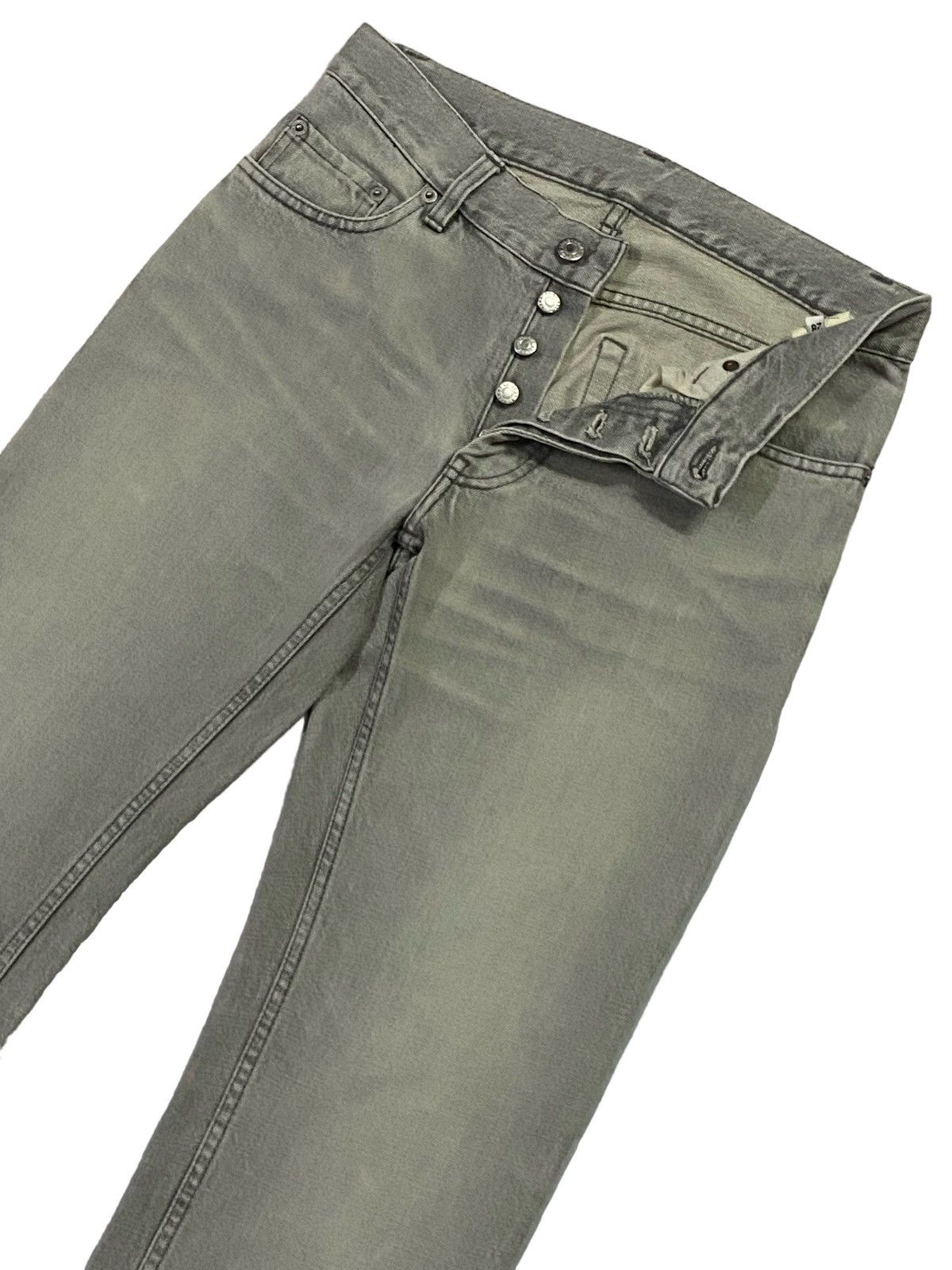 Helmut Lang Vintage Helmut Lang Raw Washed Wide Denim Pants Size US 28 / EU 44 - 15 Thumbnail