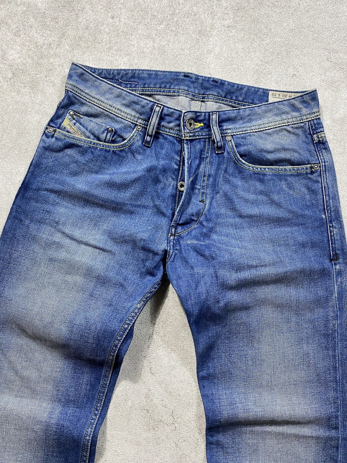 Diesel Y2k Diesel Bootcut Wash Denim Low Rise Jeans Size US 31 - 3 Thumbnail