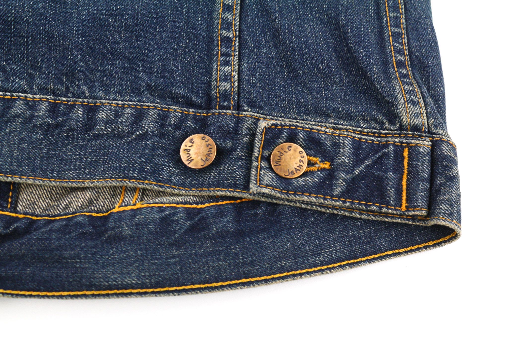 Nudie Jeans BILLY S Blue Friend Organic Polo Washed Jacket 81942 Size US S / EU 44-46 / 1 - 7 Thumbnail