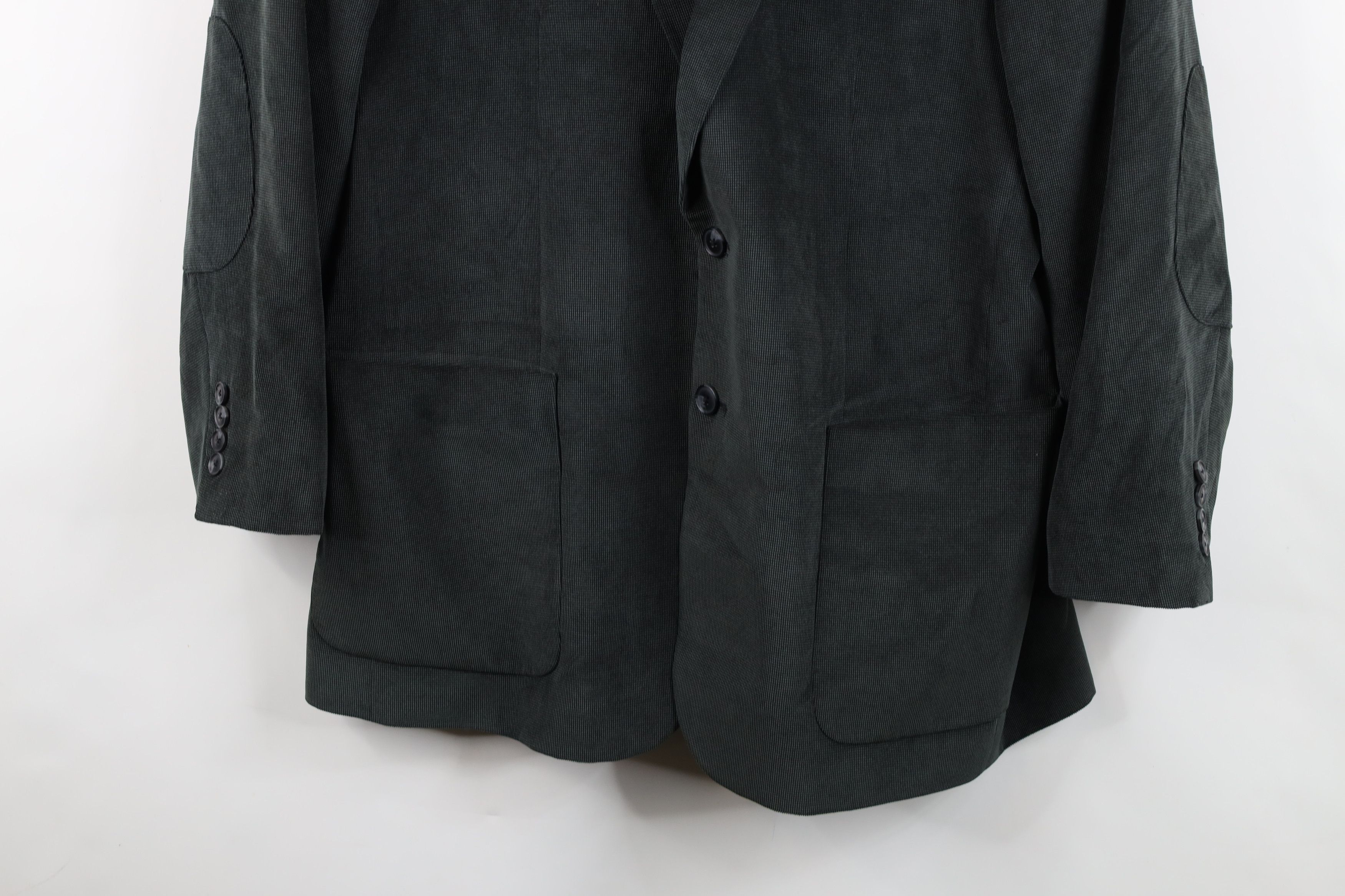 Vintage Marco Grassi Corduroy 2 Button Suit Coat Blazer Jacket Gray Size US XXL / EU 58 / 5 - 3 Thumbnail