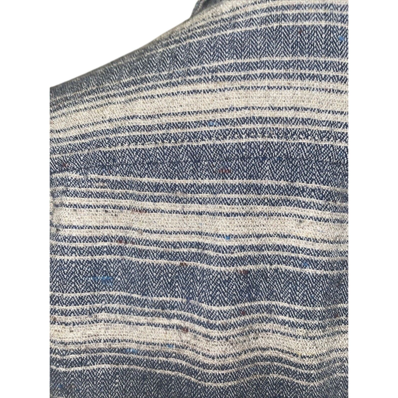 J.Crew J.Crew Jeans Oversized Button Down Shirt Small Wool Blend Size S / US 4 / IT 40 - 6 Thumbnail