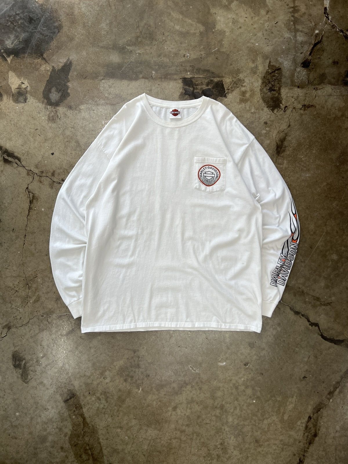 Harley Davidson Harley Davdison Arizona Flame Sleeve LS XXL Size US XXL / EU 58 / 5 - 6 Thumbnail