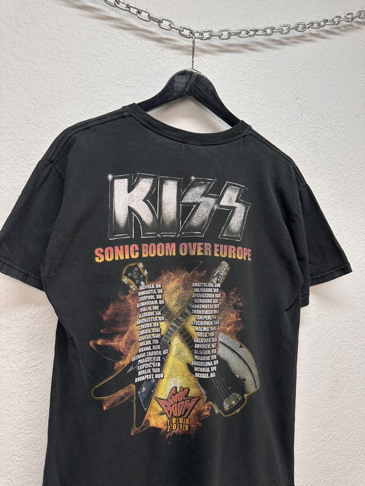 KISS Vintage Merch Kiss T-shirt Faded Punk Rock Band tee Opium Size US M / EU 48-50 / 2 - 9 Thumbnail