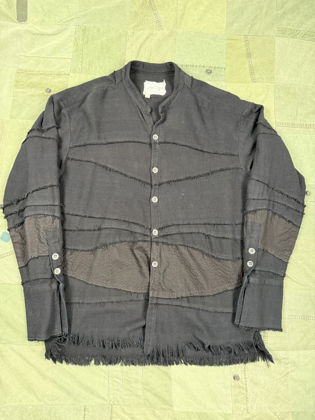 Greg Lauren Mixed Fabric Shirt Size US L / EU 52-54 / 3 - 1 Thumbnail