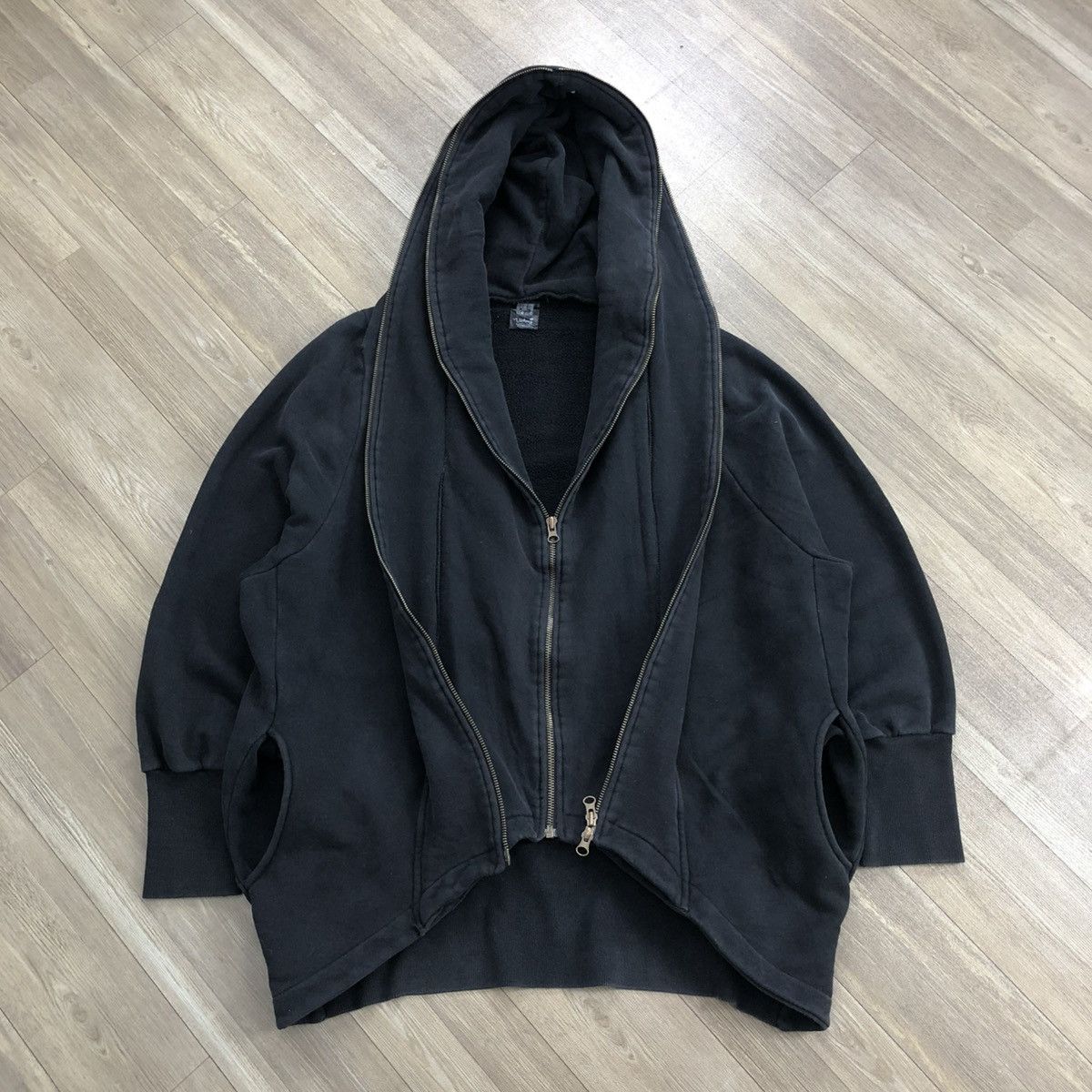 If Six Was Nine 2000s Victory Punk Goa Lgb Punk Style Double Zipper Hoodie Size US L / EU 52-54 / 3 - 7 Thumbnail
