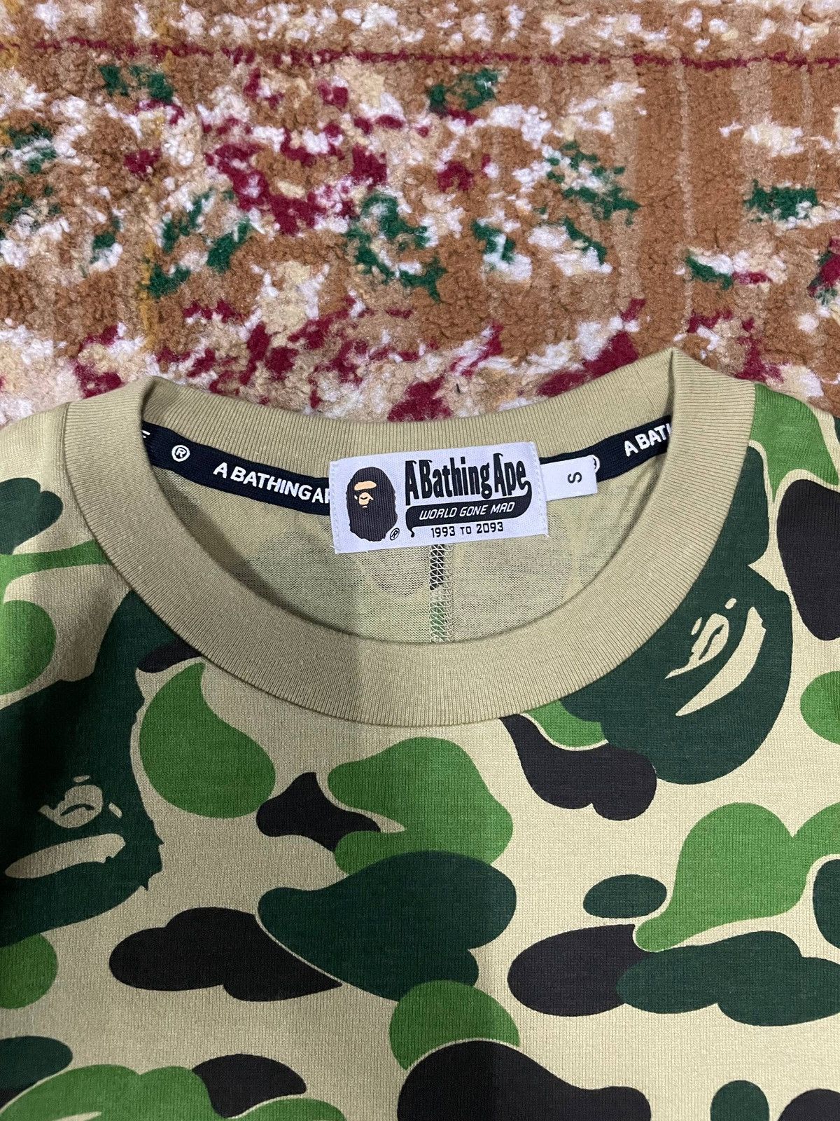 Bape BAPE ABC CAMO GREEN SHARK Size US S / EU 44-46 / 1 - 8 Thumbnail