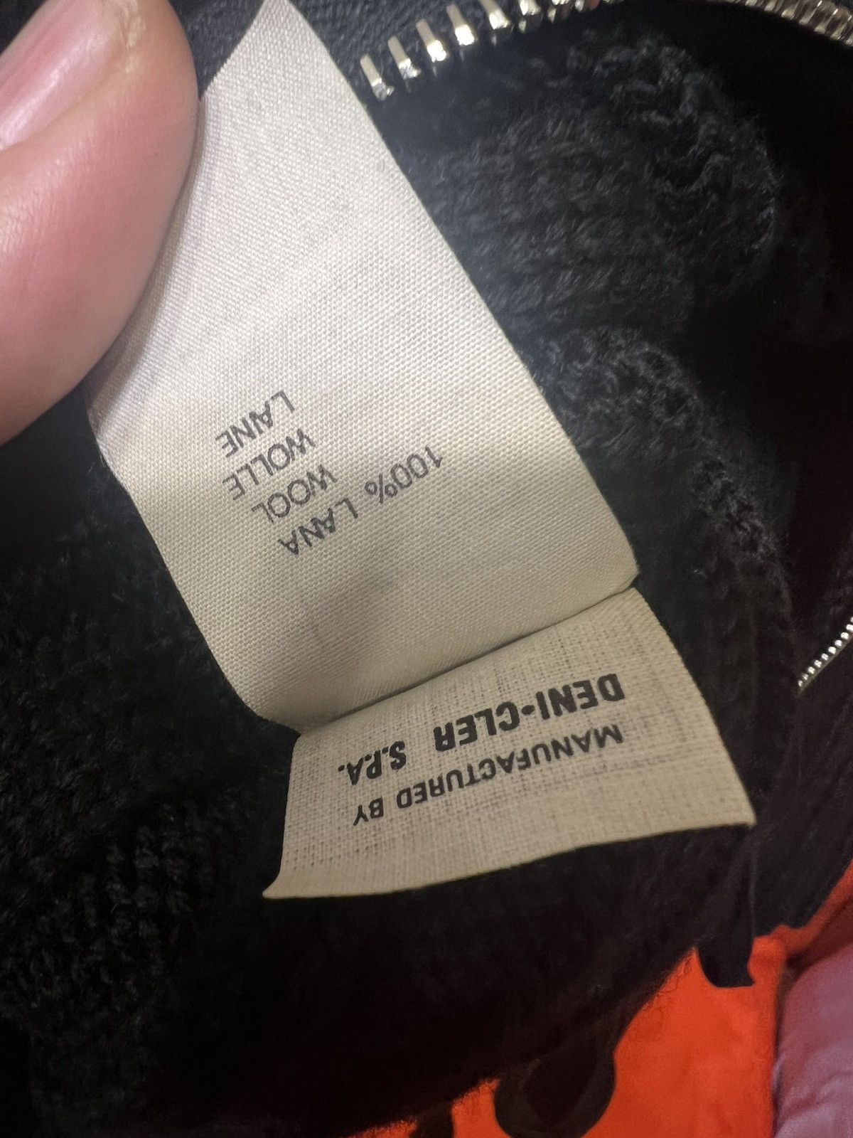 Maison Margiela MARGIELA ARCHIVES A/H1990-91 heavy knit bomber Size S / US 4 / IT 40 - 8 Thumbnail
