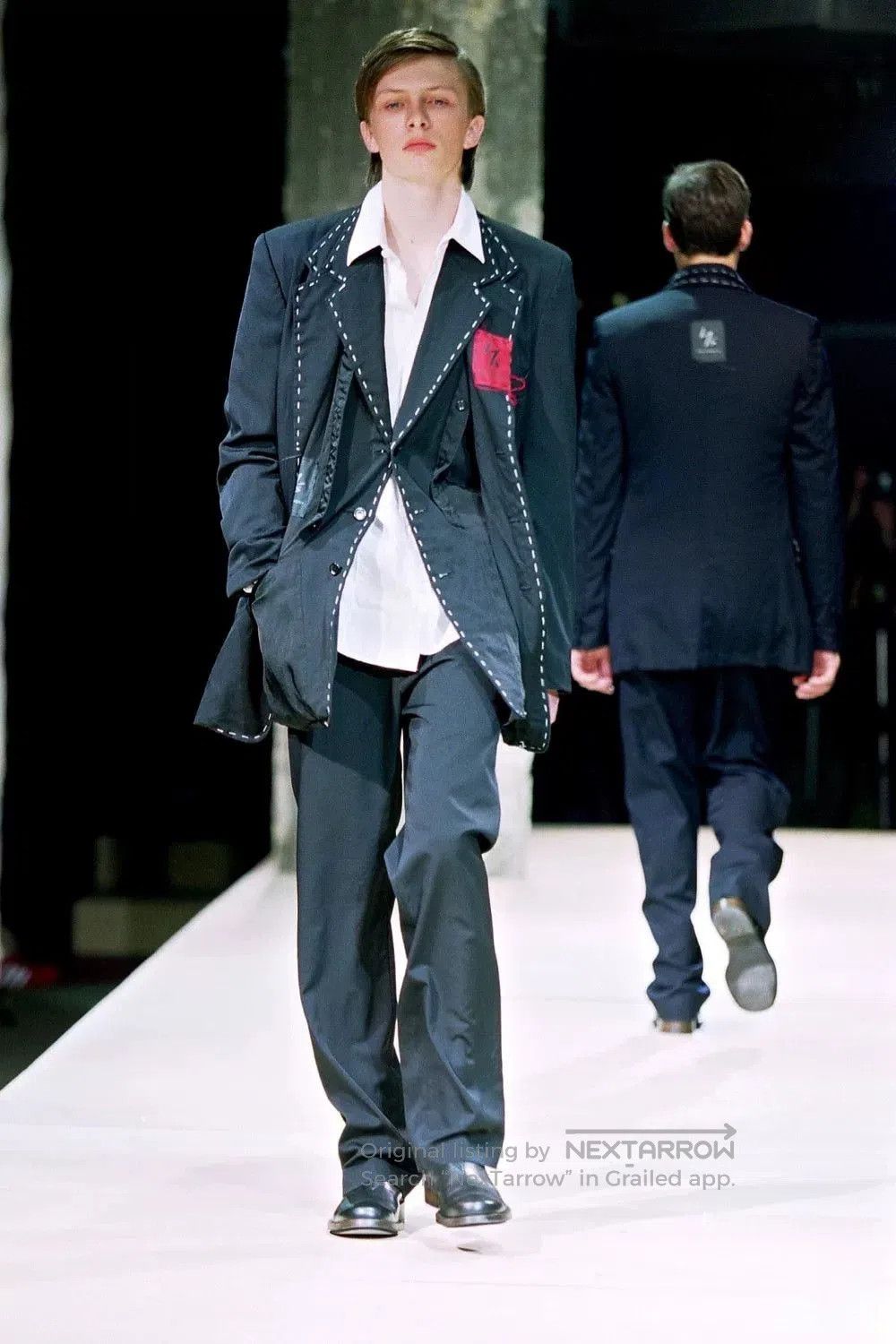 Yohji Yamamoto Yohji Yamamoto Black Tailored Suit Jacket. Size US M / EU 48-50 / 2 - 3 Thumbnail