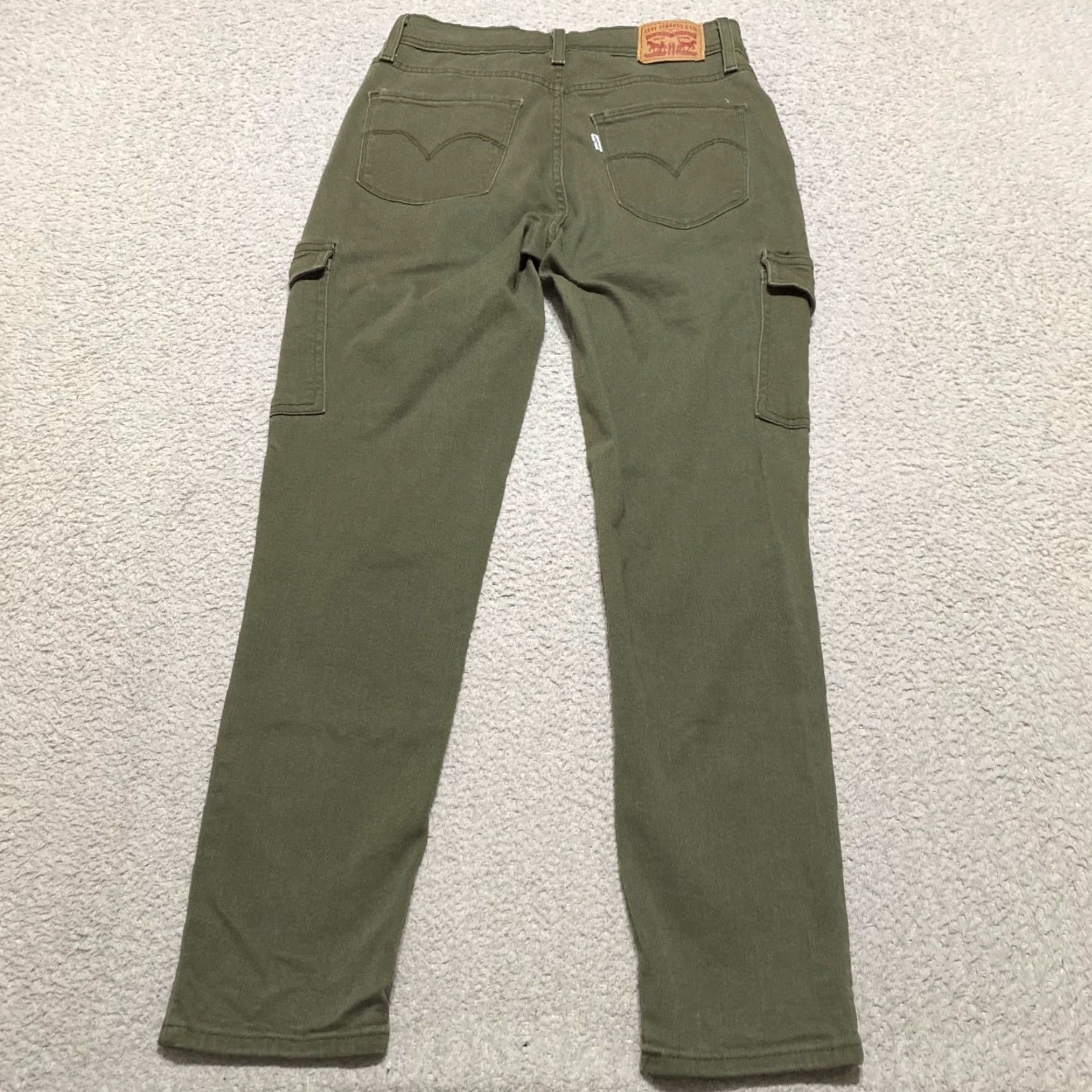 Levi's Levi's 721 Jeans Women's Green Denim High Rise Skinny 28 Regular 5-Pocket Design Jeans Mens? Size 28" / US 6 / IT 42 - 2 Thumbnail