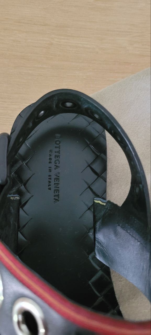 Bottega Veneta Bottega Veneta Leather Sandals Size US 9 / IT 39 - 9 Thumbnail