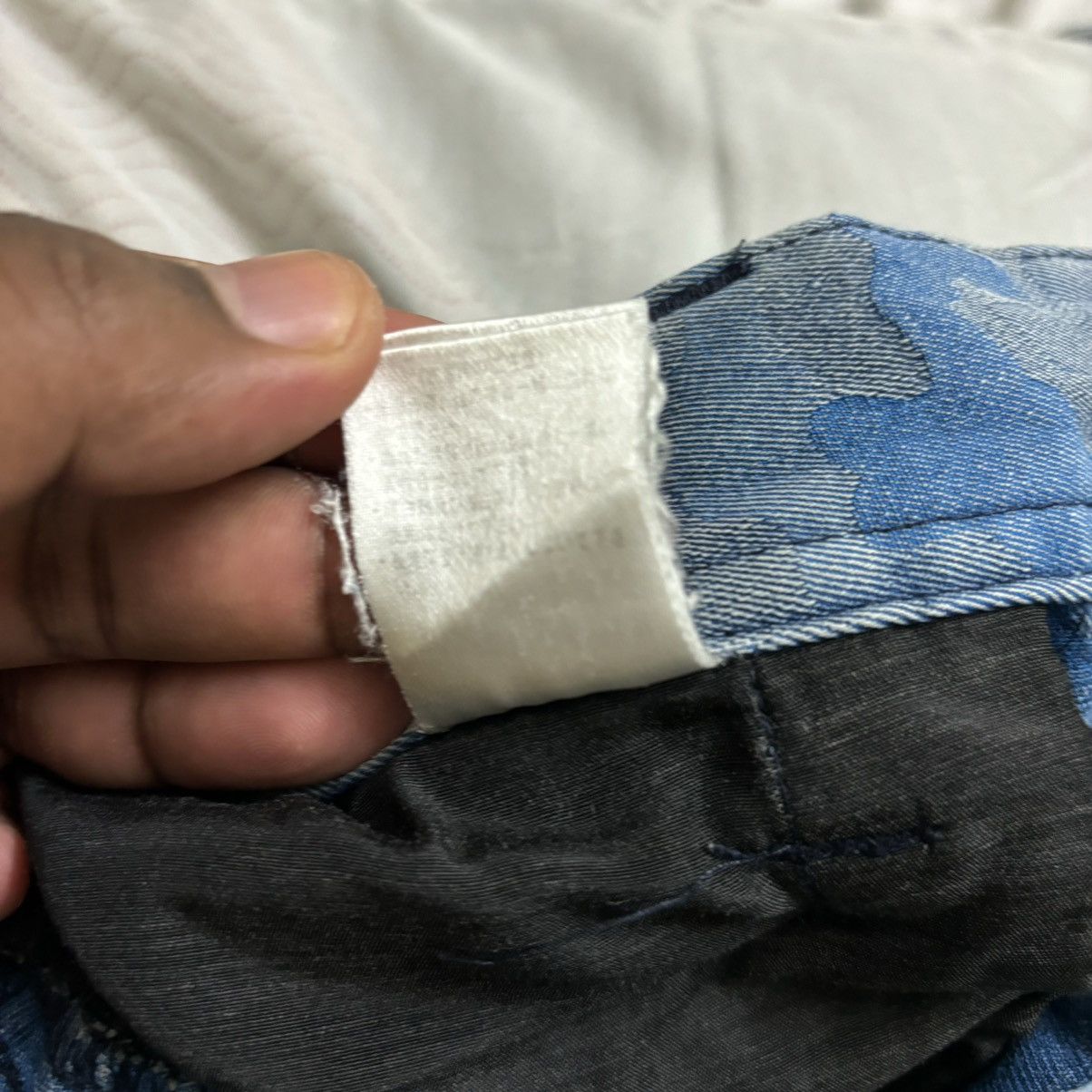 In The Attic Vintage In The Attic Double Waist Karakuri Baggy Jeans Size US 34 / EU 50 - 11 Thumbnail