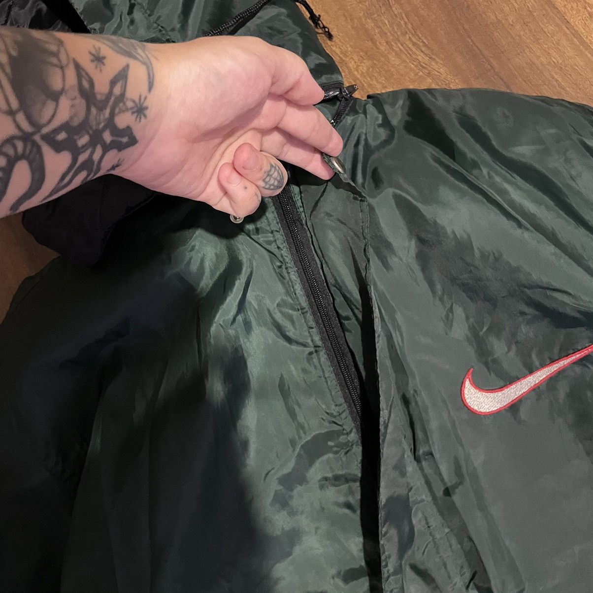 Nike × Vintage VINTAGE JACKET NIKE Size US XL / EU 56 / 4 - 4 Thumbnail