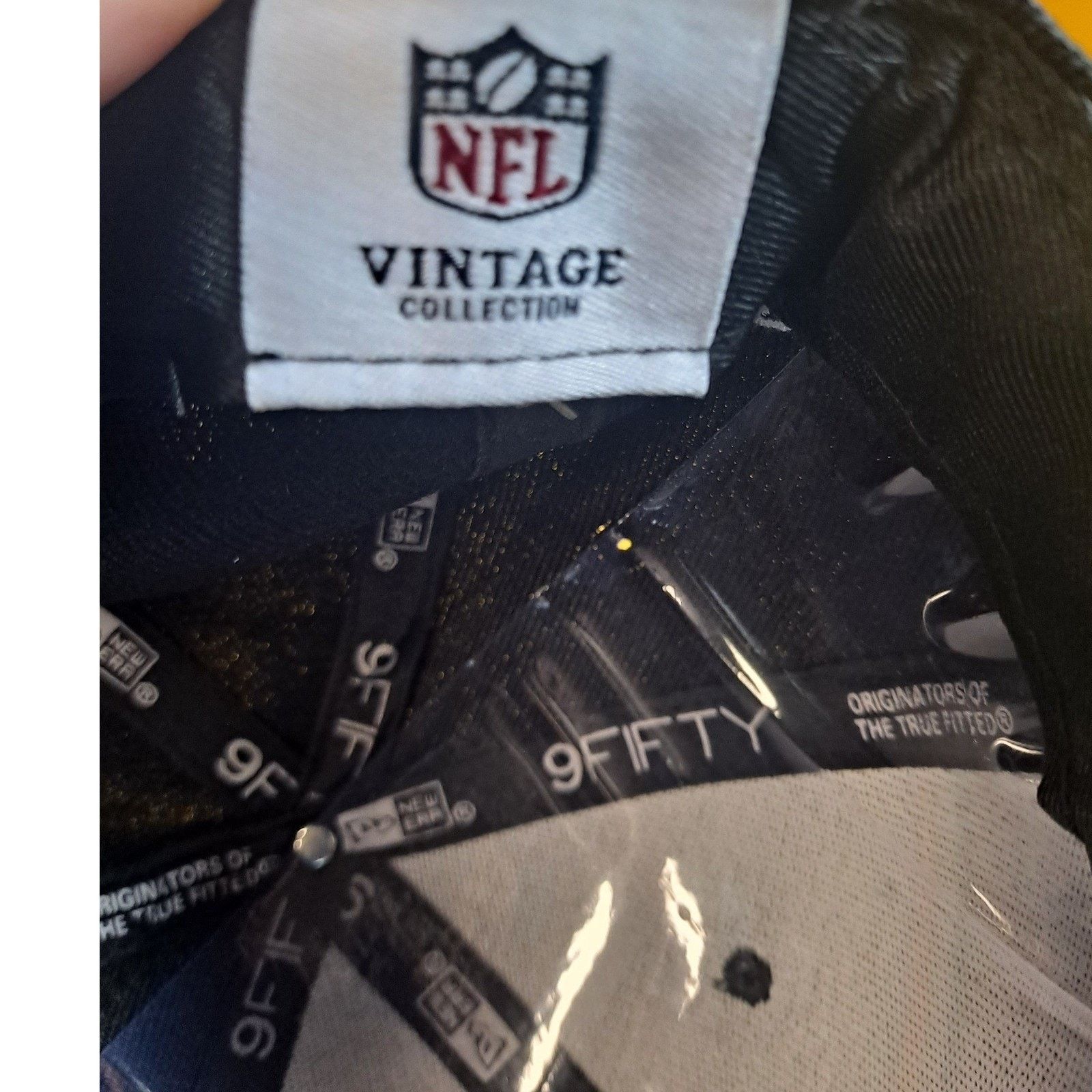New Era Minnesota Vikings NFL New Era Snapback Hat Purple Gold Black Size ONE SIZE - 9 Thumbnail