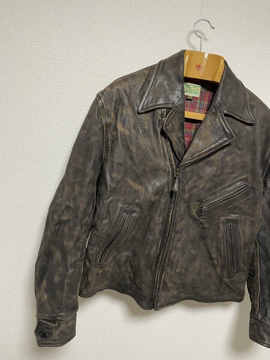 LVC LVC Early UK Distressed Horsehide Jacket Size US L / EU 52-54 / 3 - 1 Thumbnail