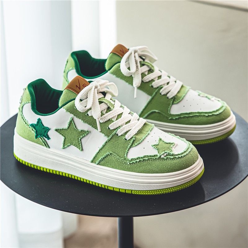 image of Designer Sport Shoes in White/Green, Men's (Size 11)