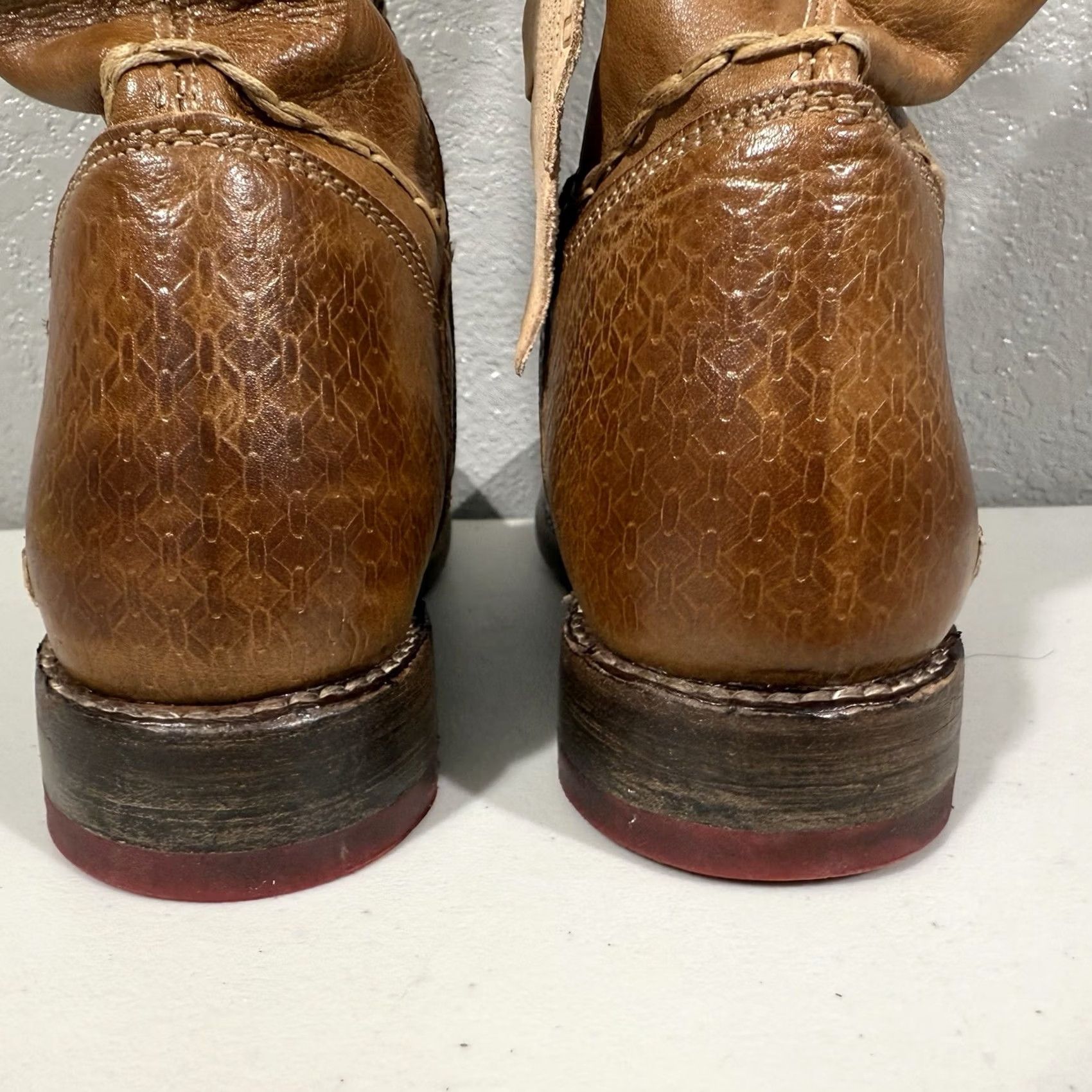 Bed Stu BED STU MANCHESTER S Brown Organic LEATHER RIDING BOOT Cobbler Women's Size 6 Brown Riding Leather Boot Bed Stu Manchester S Western Boho US 6 Womens Size US 6 / IT 36 - 5 Thumbnail