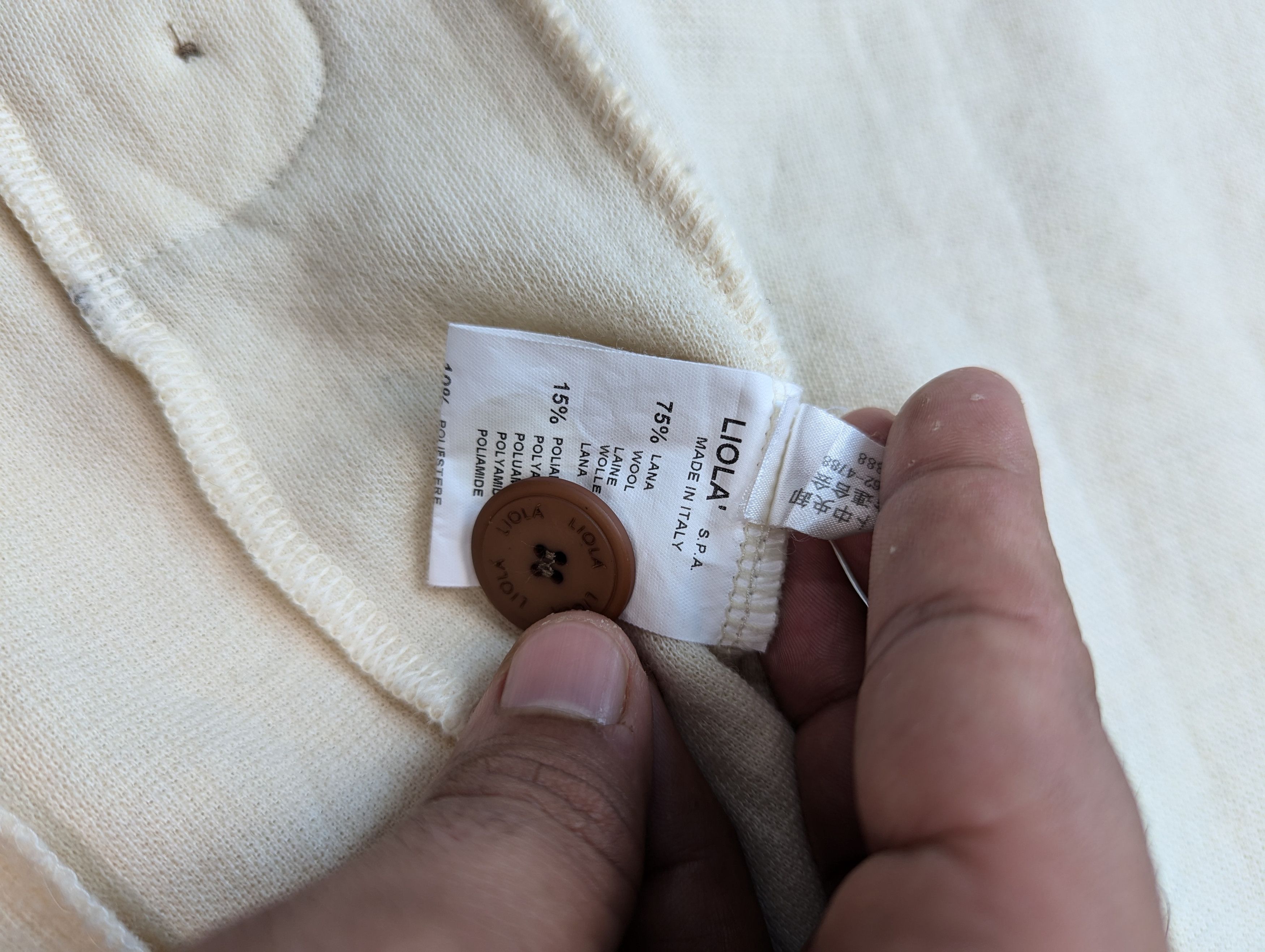 Vintage Liola Wool Short Button Ups Coat Jacket Made In Italy Size XS / US 0-2 / IT 36-38 - 11 Thumbnail