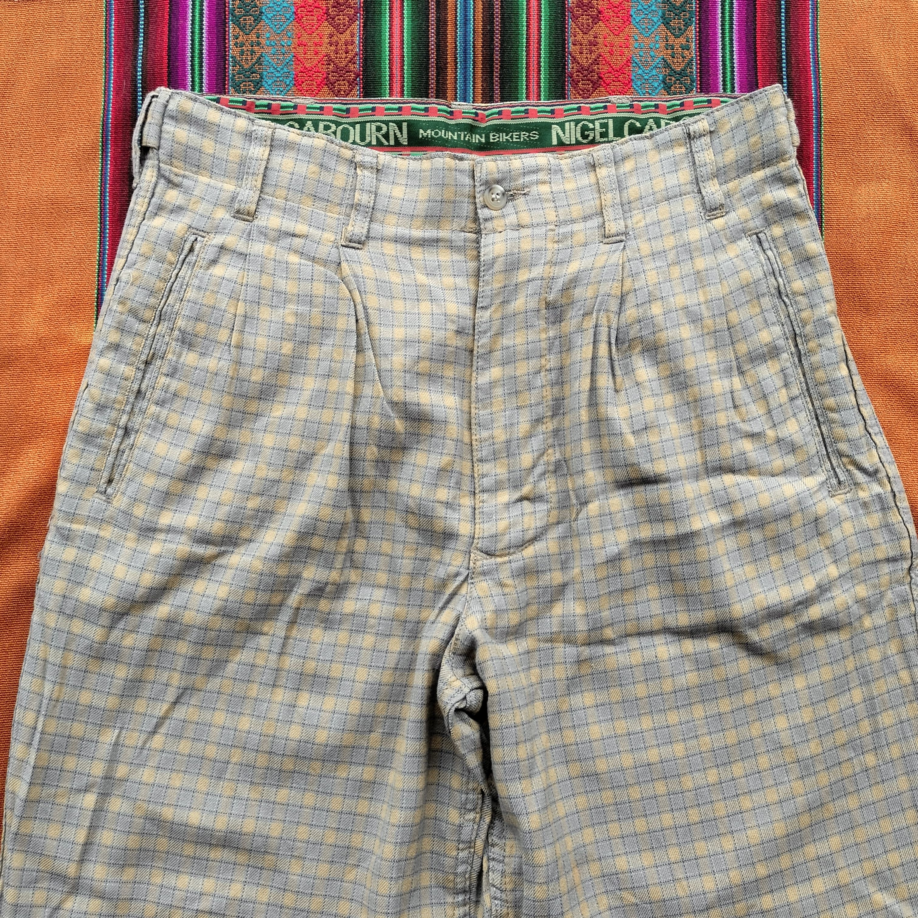 Nigel Cabourn Vintage Nigel cabourn mountain bike plaid pants Size US 30 / EU 46 - 3 Thumbnail