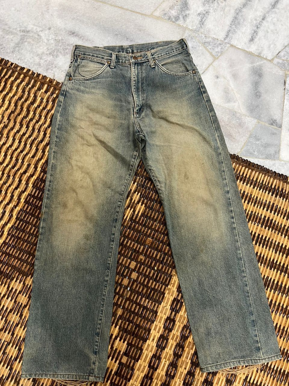 Wrangler Vintage Wrangler Blue Bell Rusty Selvedge Denim Size US 31 - 1 Thumbnail