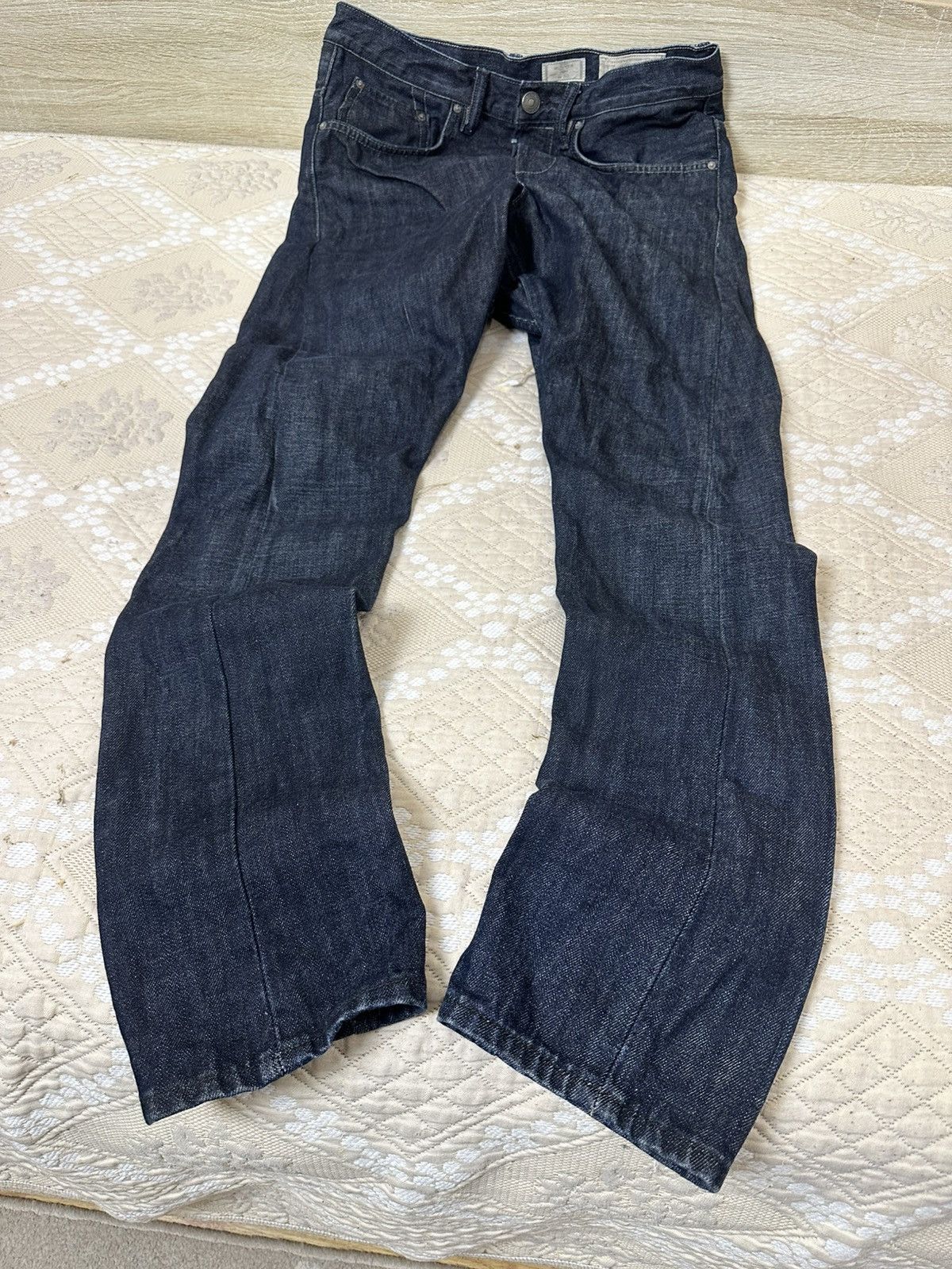 Allsaints 🔥 ALLSAINTS Spitalfields Runner Skinny Denim Pants Jeans Size US 30 / EU 46 - 6 Thumbnail