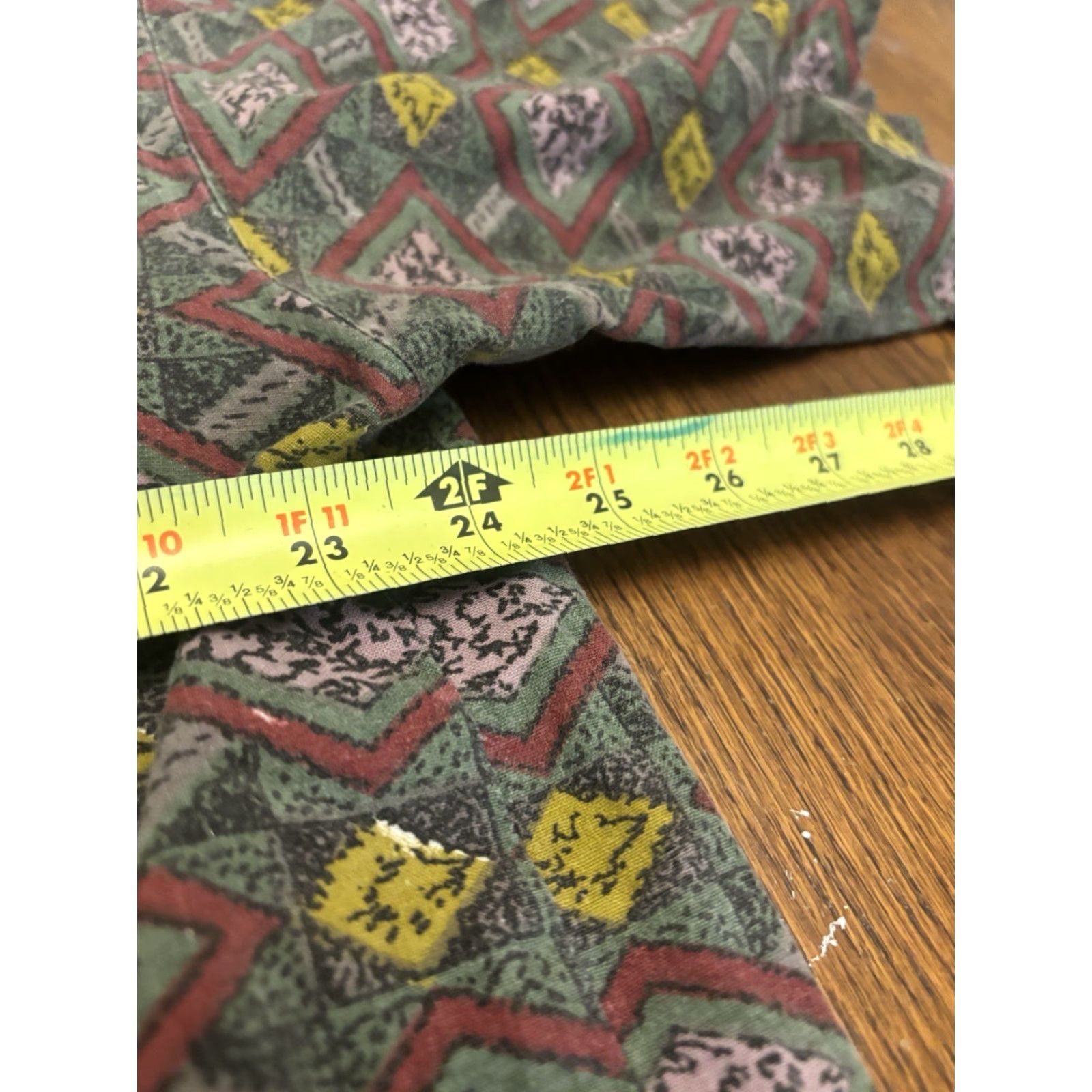 Vintage VINTAGE Geometric Surf Skate Shirt Men L Casual Button O1 Size US L / EU 52-54 / 3 - 3 Thumbnail