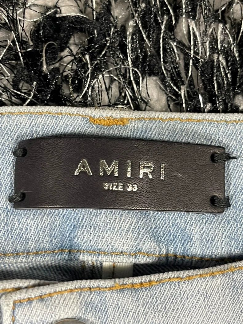 Amiri Amiri Watercolor Half Track Jean Size US 33 - 5 Thumbnail