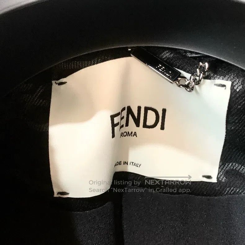 Fendi Fendi Jacket, black, women's Size XXS / US 00 / IT 34 - 5 Thumbnail