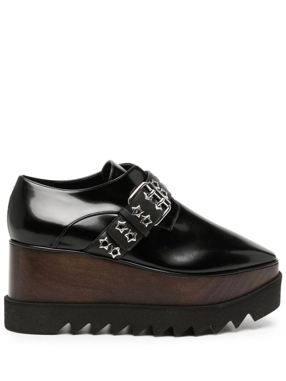 Stella McCartney o1s22i1n1024 Elyse Lace-up Shoes in Black Size US 10 / IT 40 - 1 Thumbnail