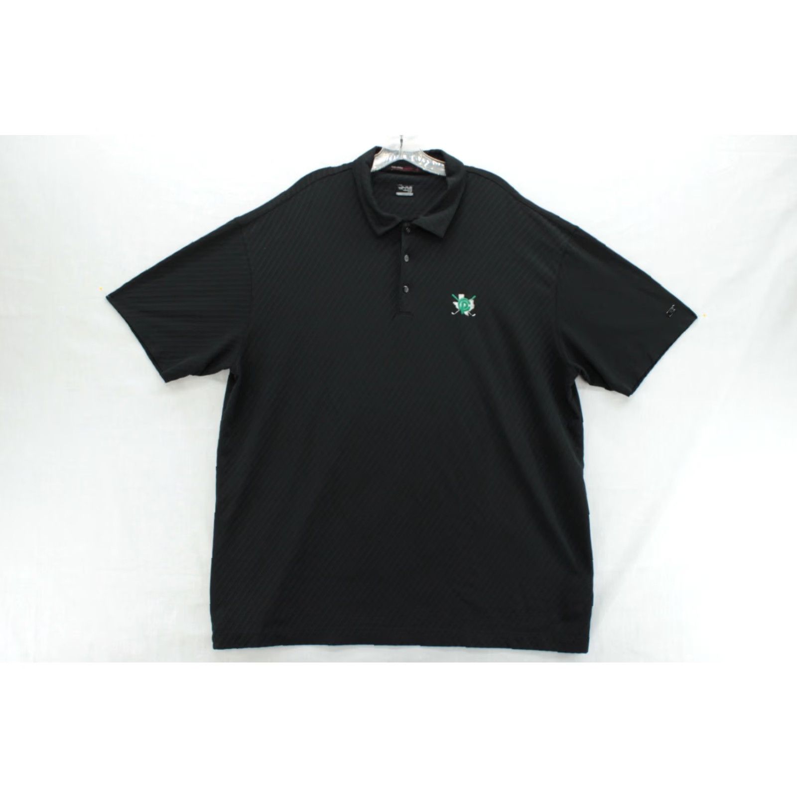 Nike Nike Tiger Woods Polo Shirt Mens 2XL Black Dri-FIT Golf Shirt Polo Nike Tiger Woods Golf 2XL Mens Black Dri-FIT Pearland Golf Club Size US XXL / EU 58 / 5 - 2 Thumbnail