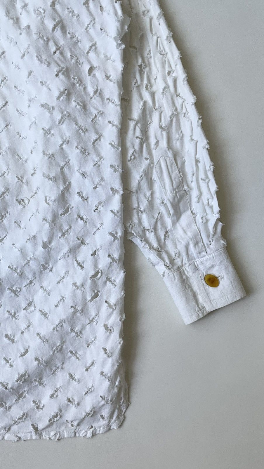 Vivienne Westwood S/S 1991 ‘Cut Slash & Pull’ White Cotton Shirt Size US S / EU 44-46 / 1 - 14 Thumbnail