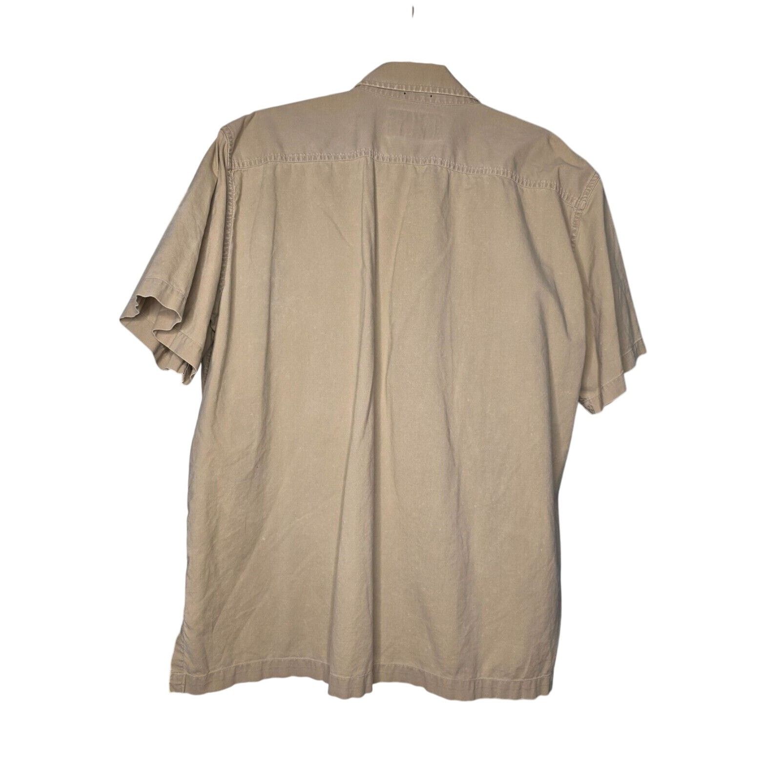 Abercrombie & Fitch Abercrombie & Fitch Safari Button Shirt Short Sleeve XL Size US XL / EU 56 / 4 - 15 Thumbnail