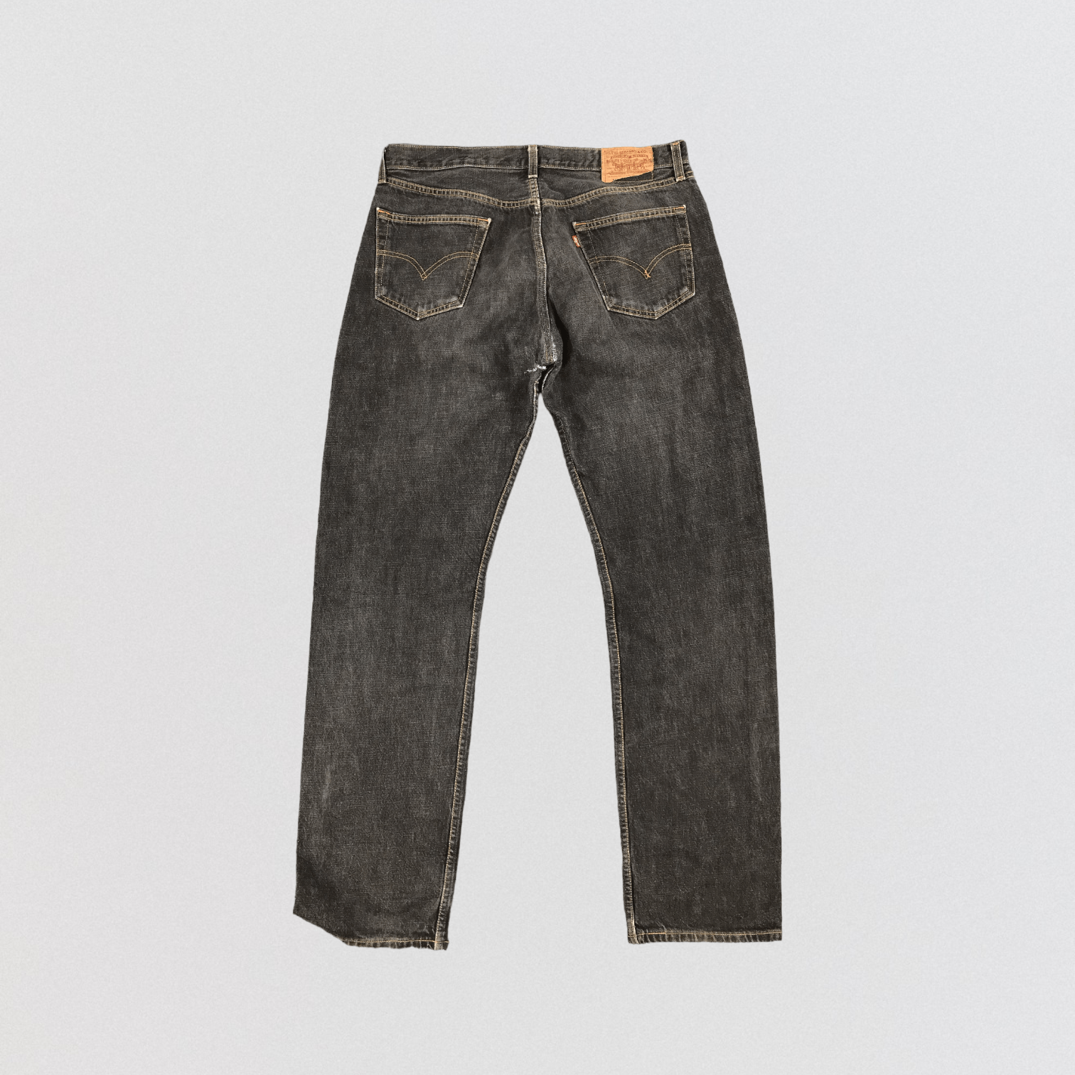 Levi's Vintage 90s Distress Levis 501 Earth Tone Jeans-JM1591 Size US 36 / EU 52 - 2 Thumbnail
