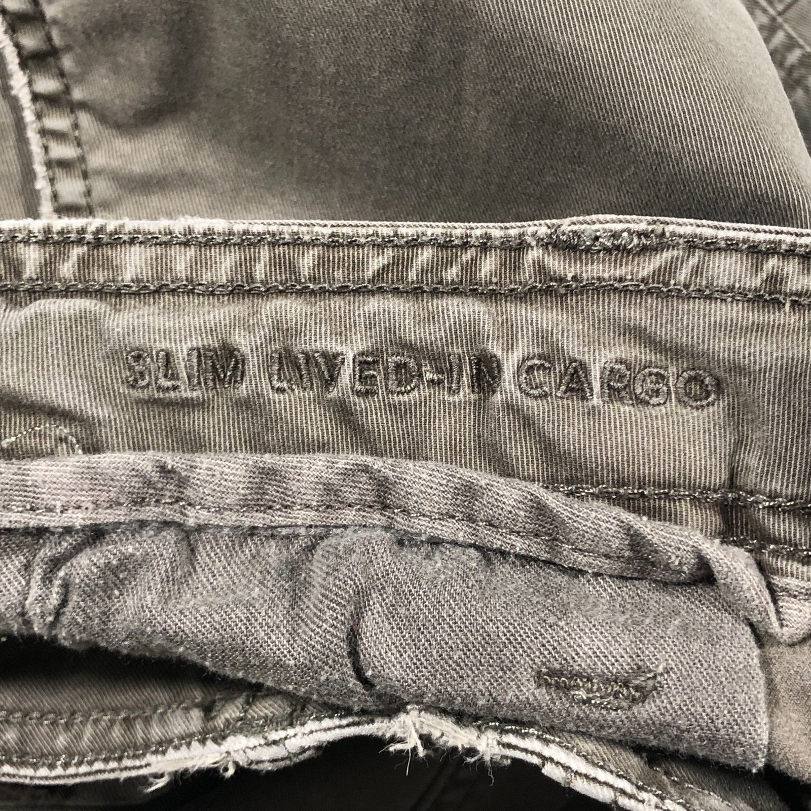 American Eagle Outfitters American Eagle Slim Lived In Cargo Utility Pants 36x32 Size US 36 / EU 52 - 6 Thumbnail